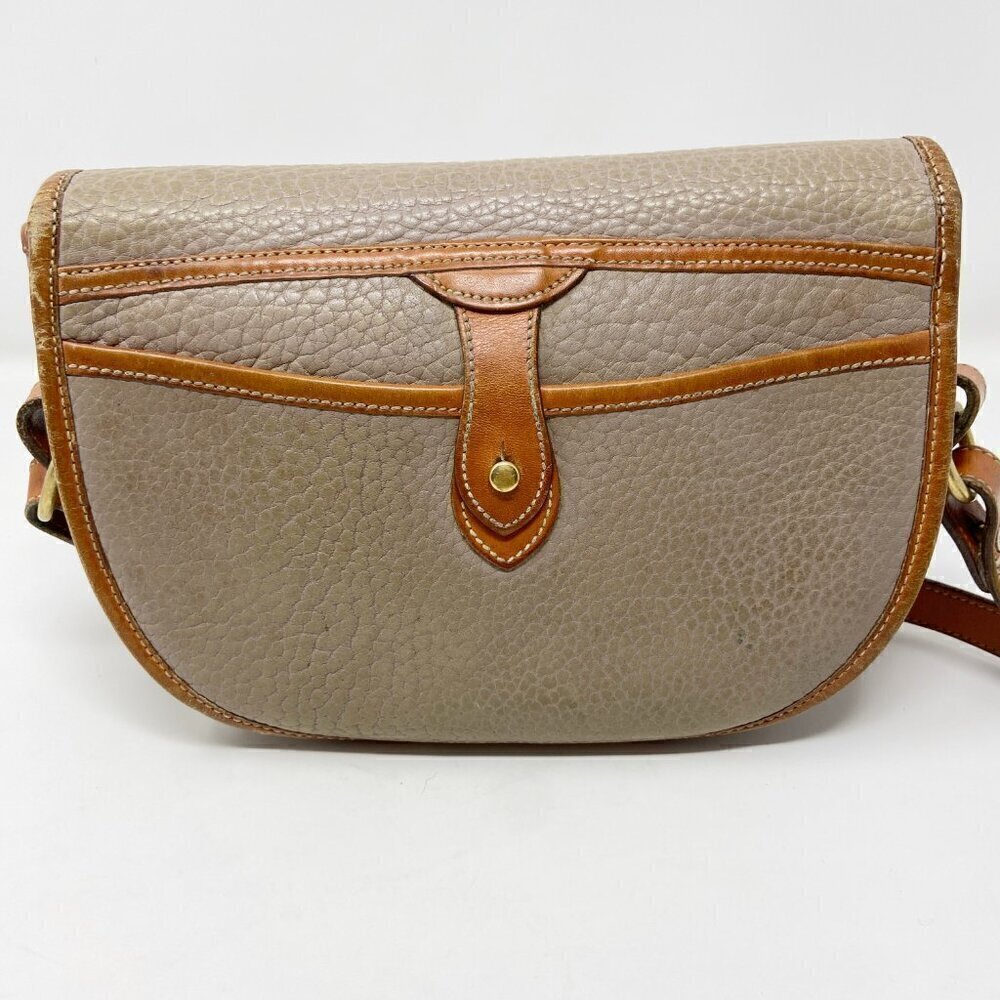DOONEY & BOURKE | Vintage Saddle Up Calvary Trooper Crossbody Bag Taupe - Picture 3 of 15